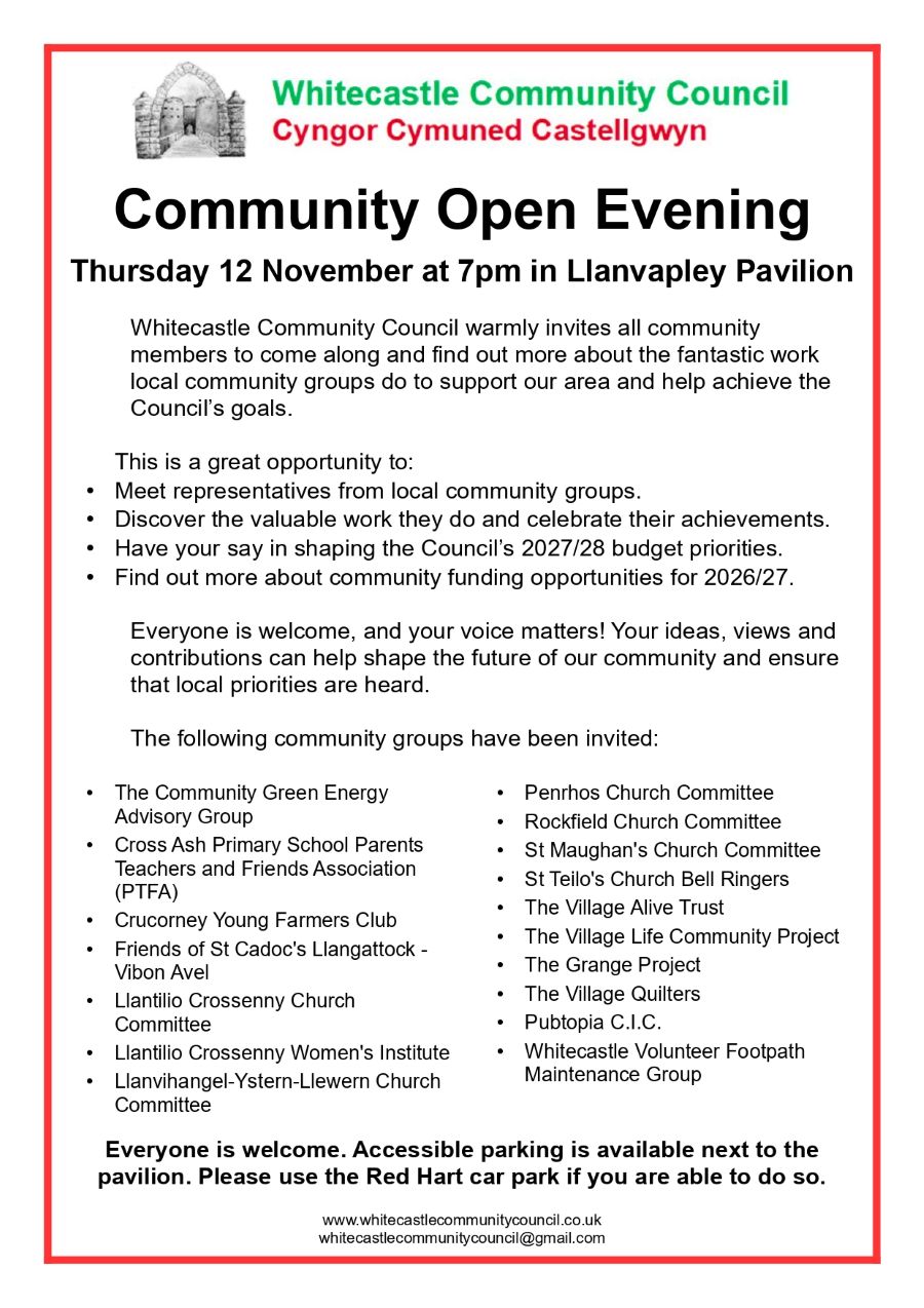 Community Open Evening